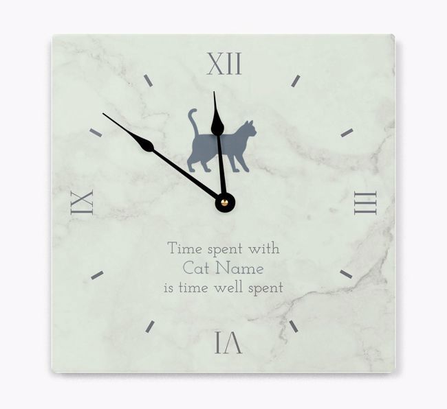 Time Well Spent...: Personalized {breedCommonName} Wall Clock